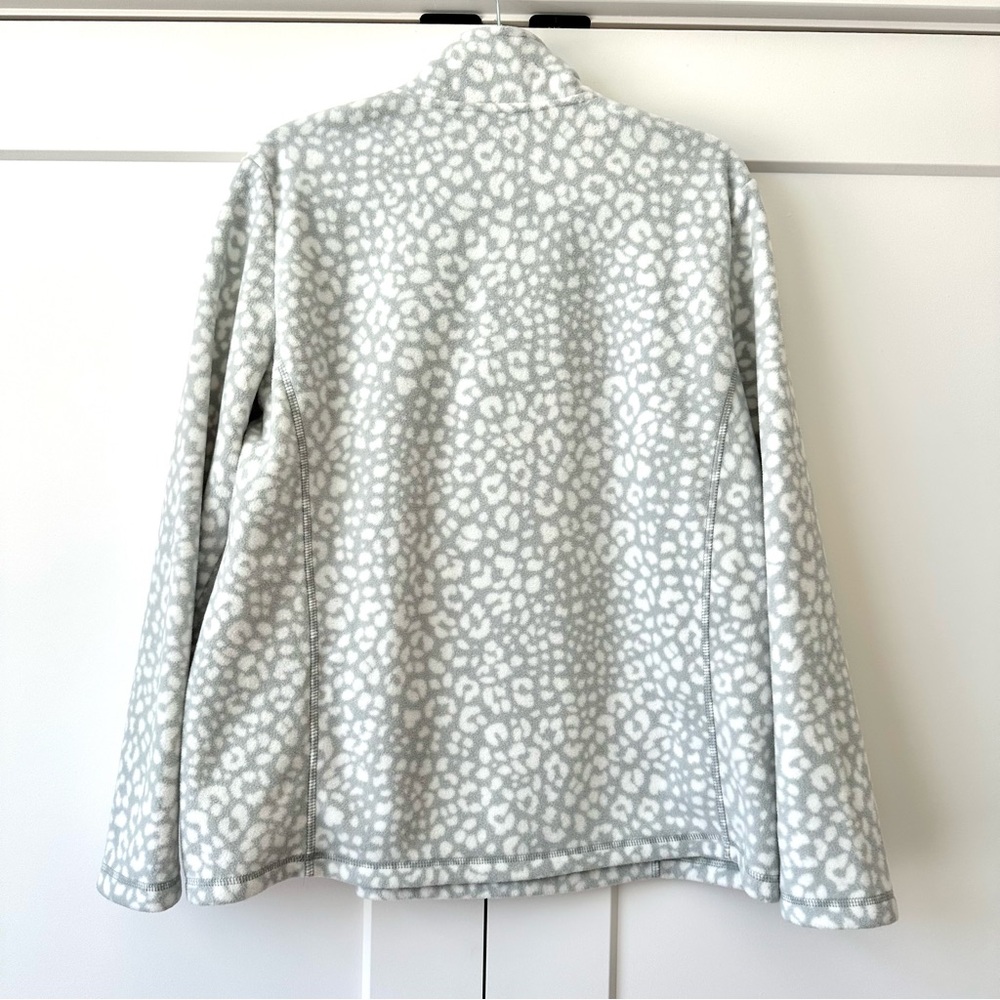 Lands End Anyweather fleece quarter zip pullover - Picture 4 of 4